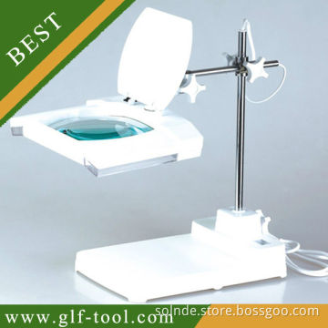 BEST-8609E LED desk laboratory magnifier lamp